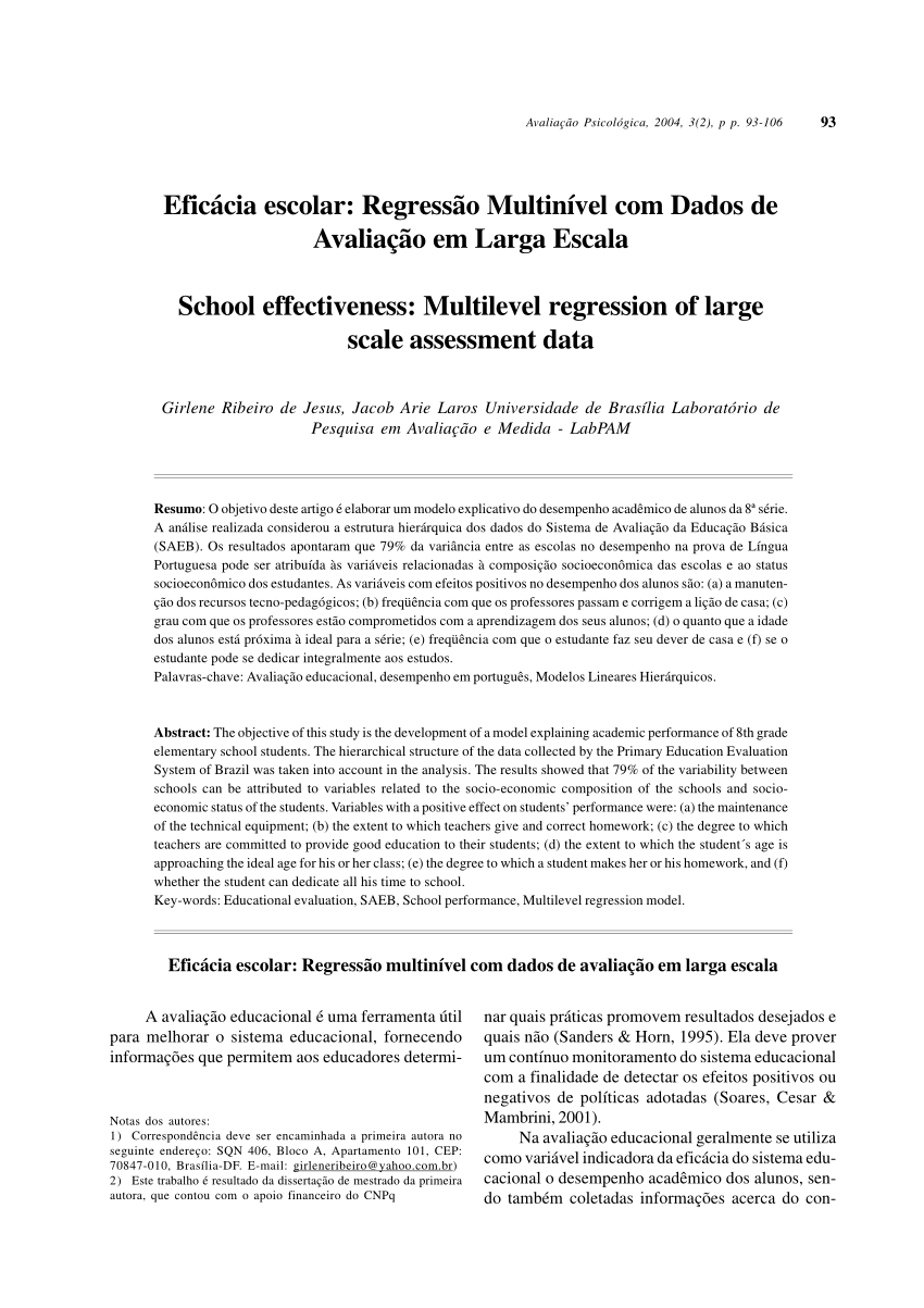 AVALIAÇÕES EDUCACIONAIS DE LARGA ESCALA NO BRASIL_ PONTOS E