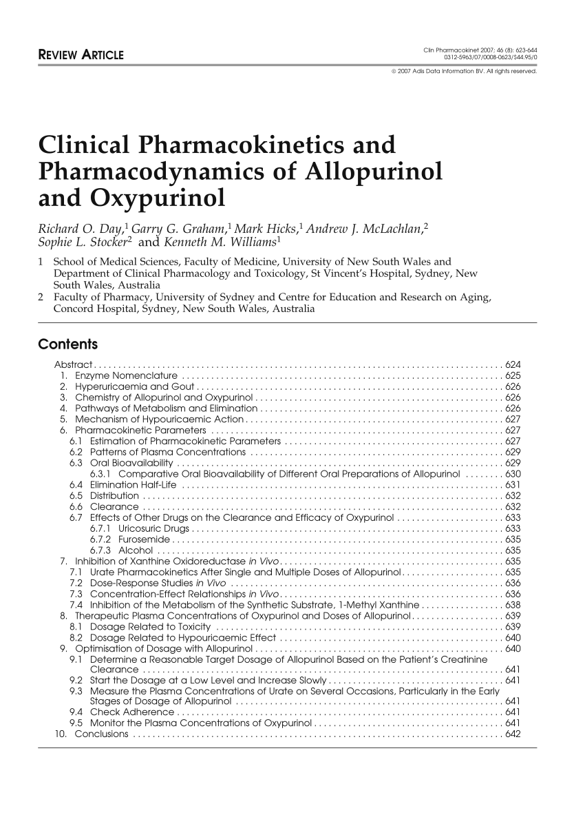 Stopping allopurinol medication 90mg