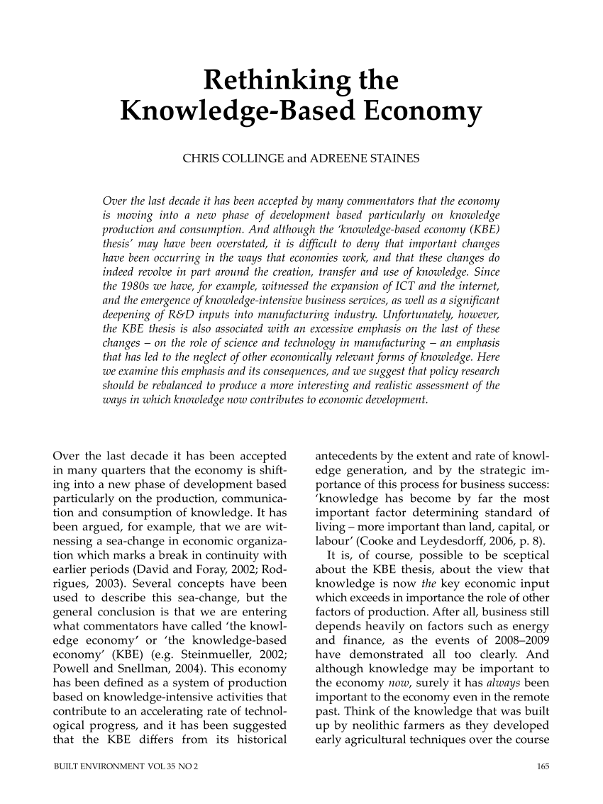 knowledge economy phd thesis pdf