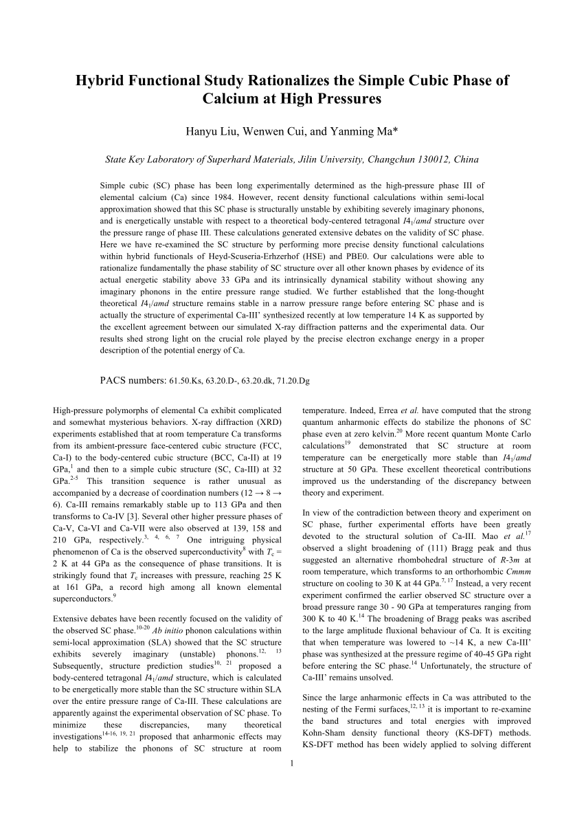 In Situ Xrd Patterns Of Ca At Different Temperatures During