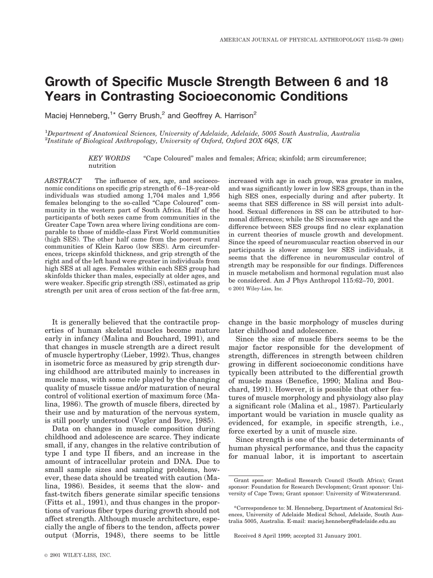 Understanding Grip Strength Regulation