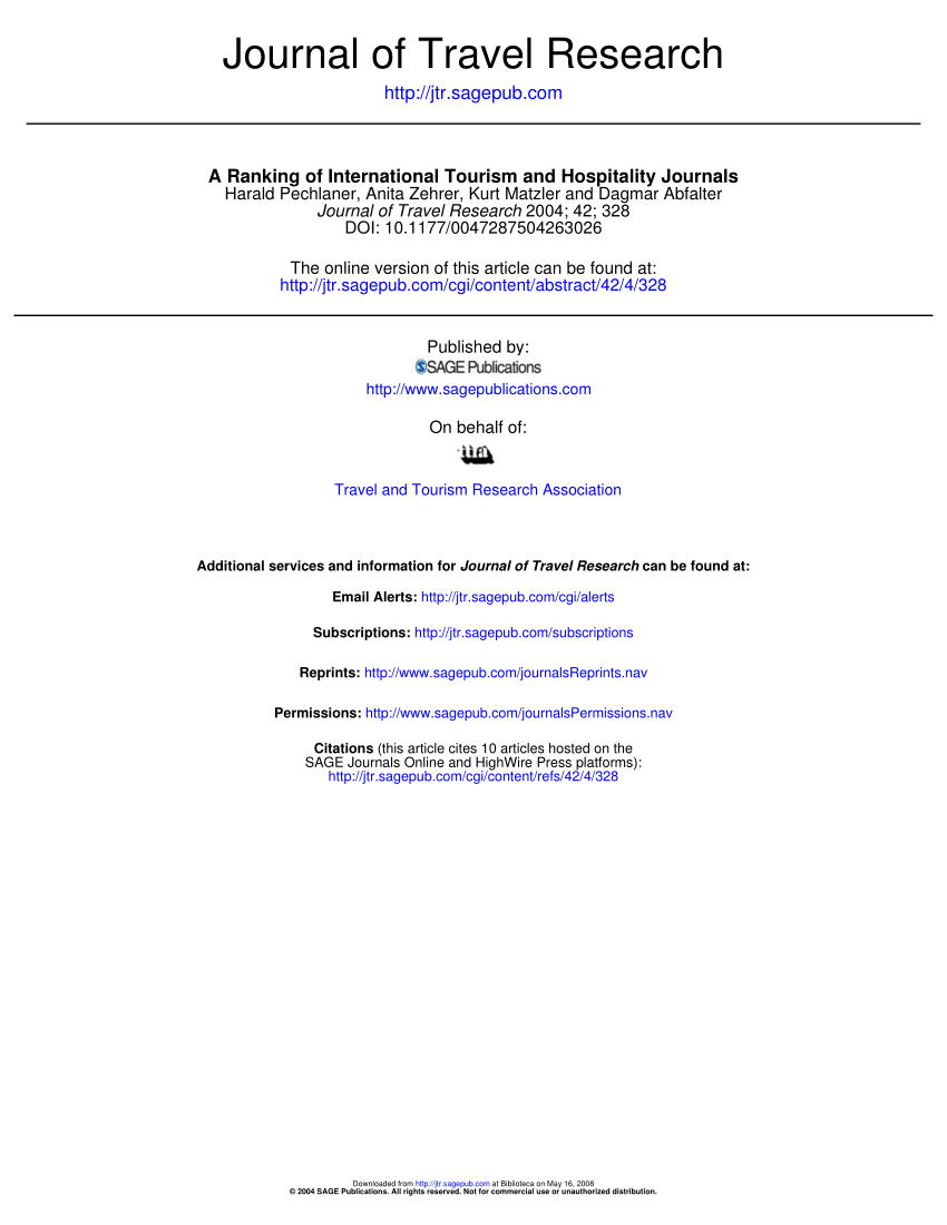 journal of hospitality and tourism management ranking