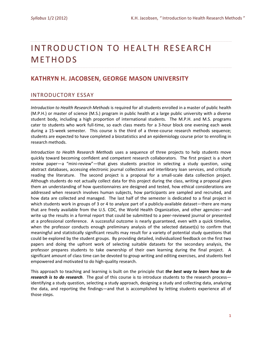 health research methods a canadian perspective pdf