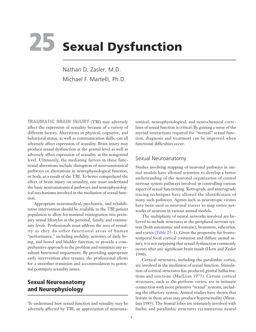 PDF Sexual Dysfuntion and TBI