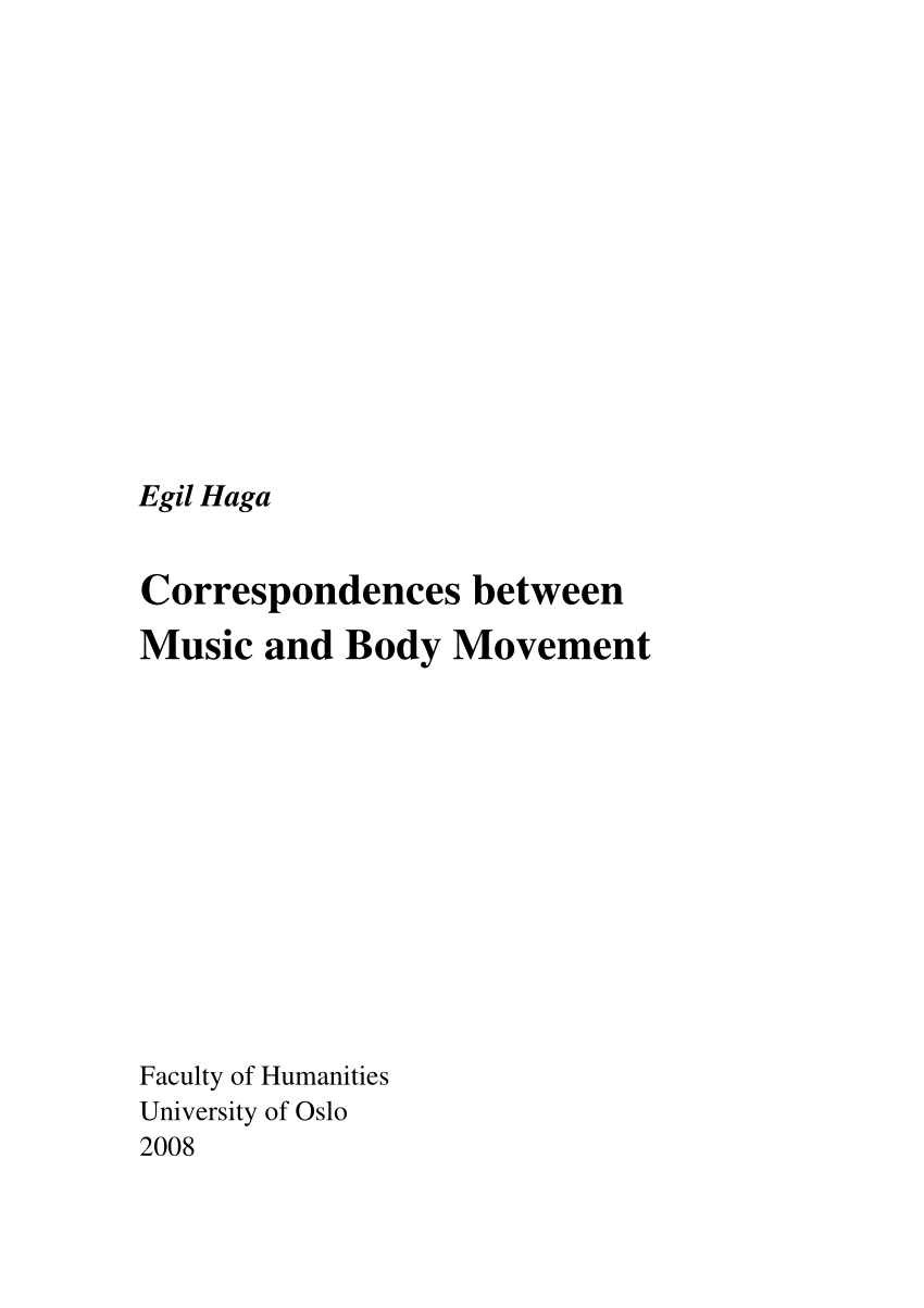 Pdf Correspondences Between Music And Human Body Movement - ymb bounce back with that roblox id