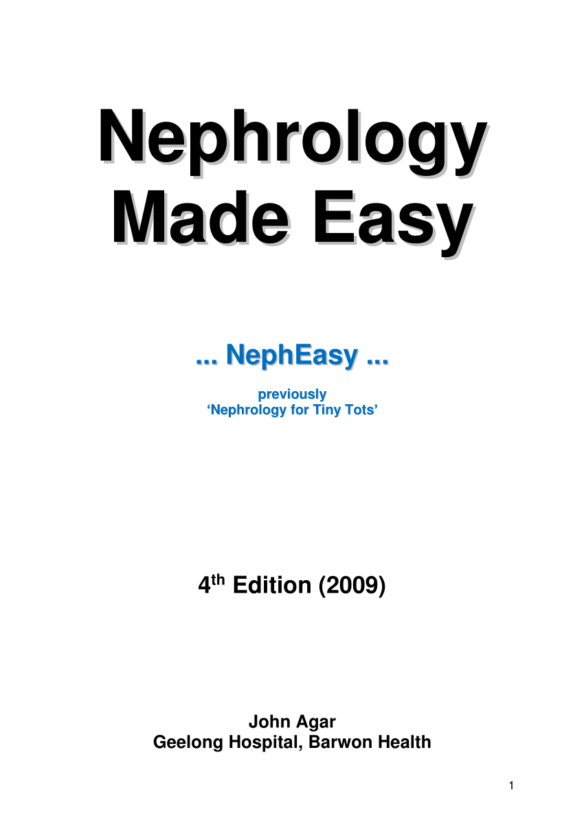 research topics for nephrology
