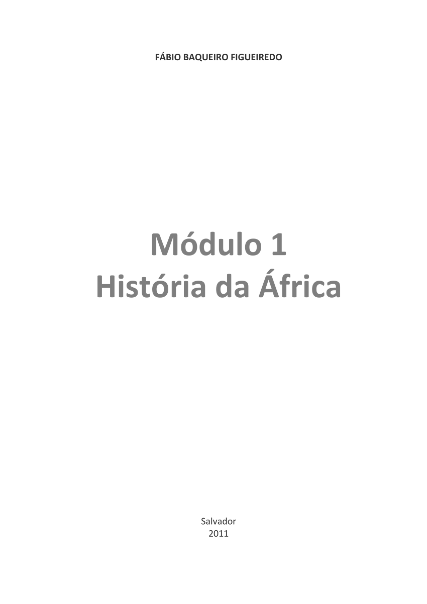 Iniciativas e resistência africanas no norte da Africa e no Saara