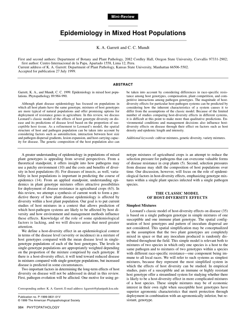 The American Phytopathological Society on X: Our May Theme for