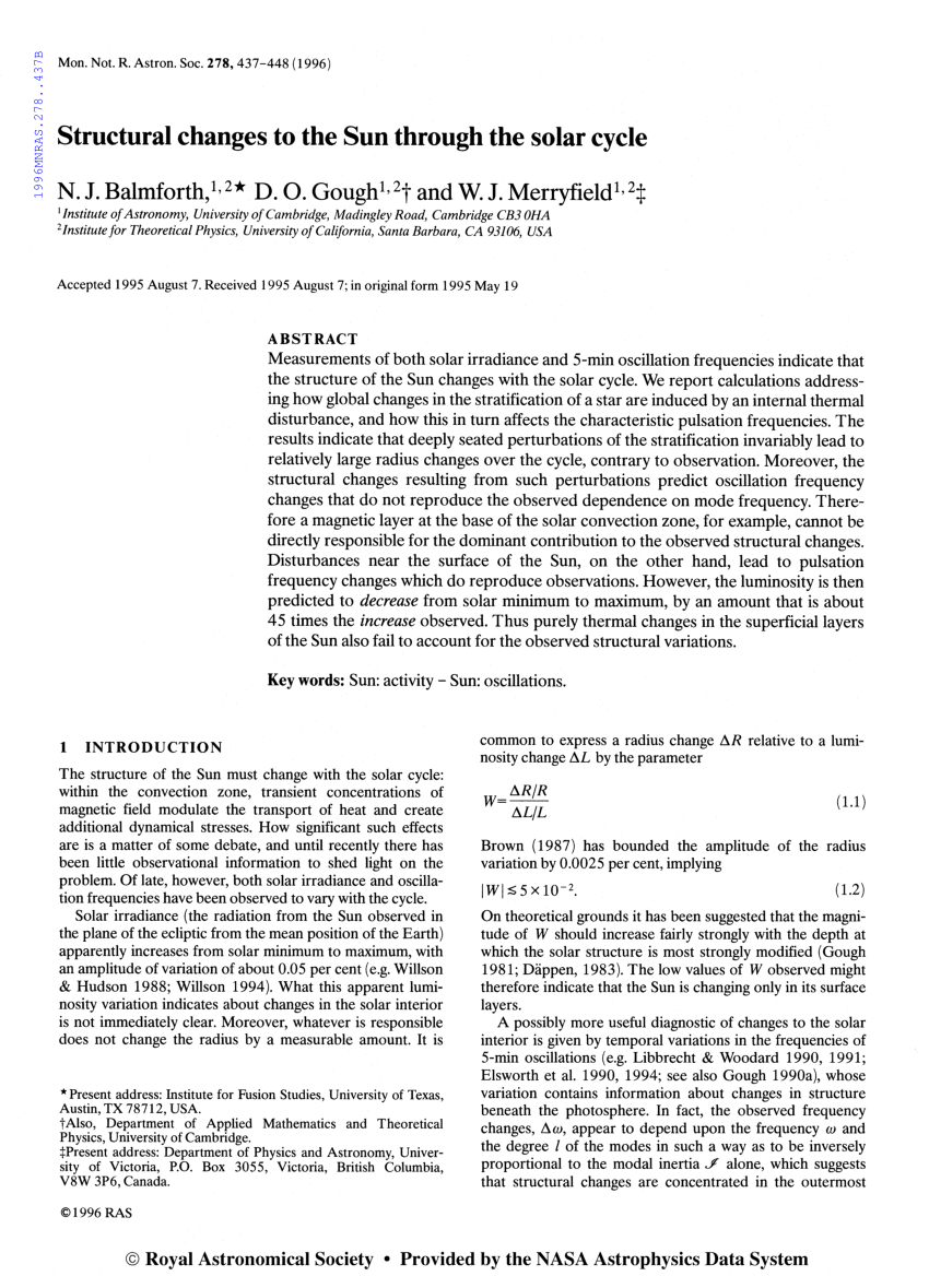 pdf-structural-changes-to-the-sun-through-the-solar-cycle