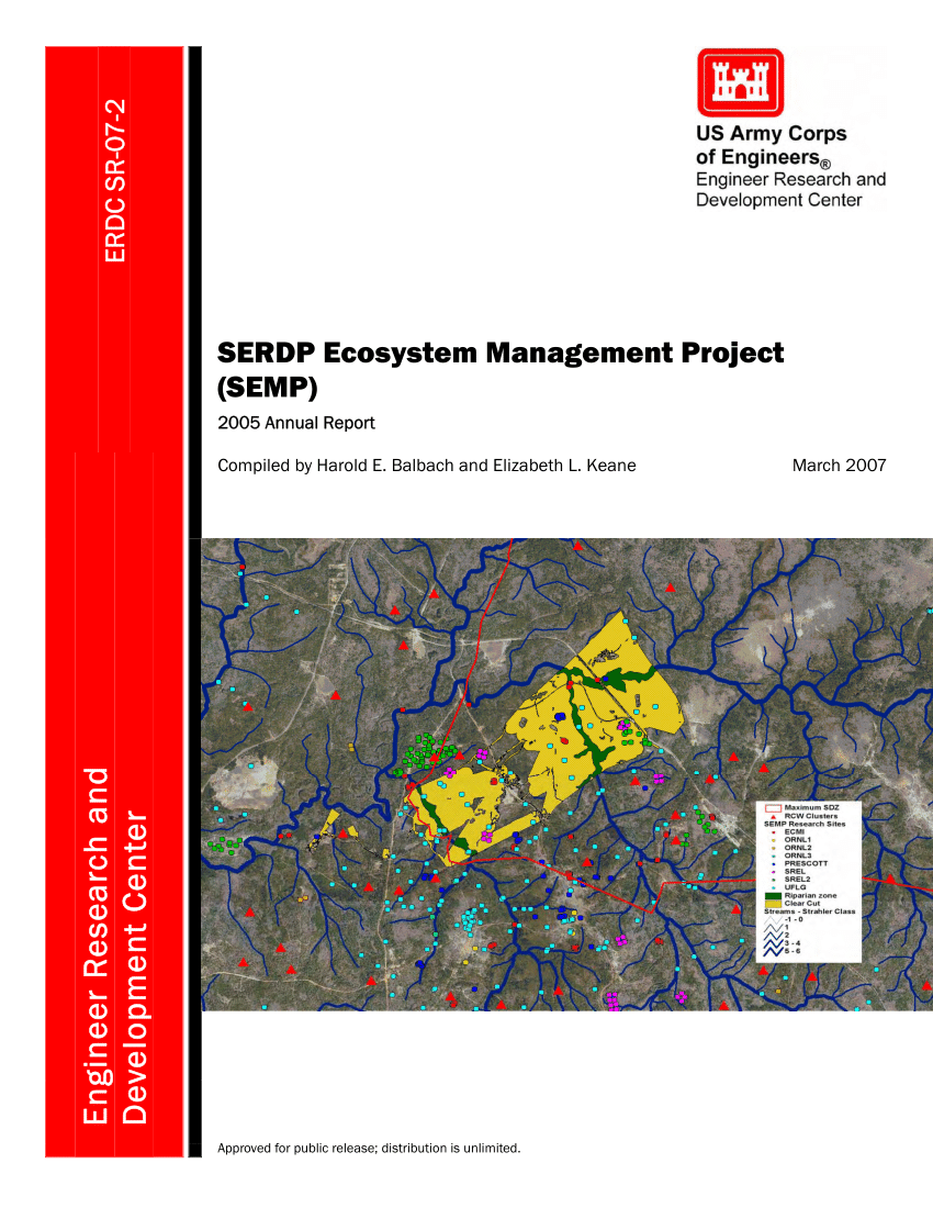 Pdf Serdp Ecosystem Management Project Semp 2005 Annual - 