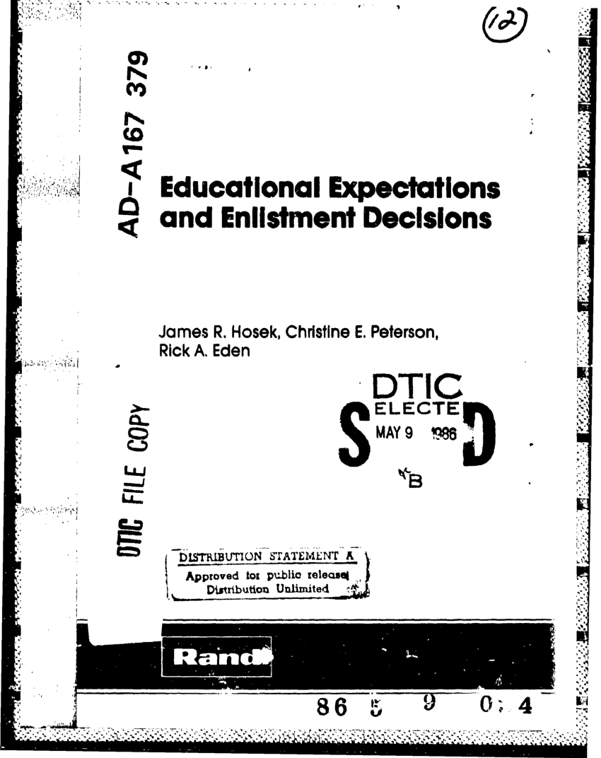 pdf-educational-expectations-and-enlistment-decisions