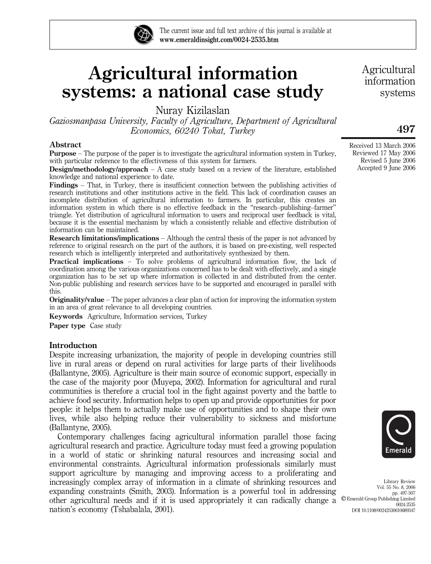 national case study meaning
