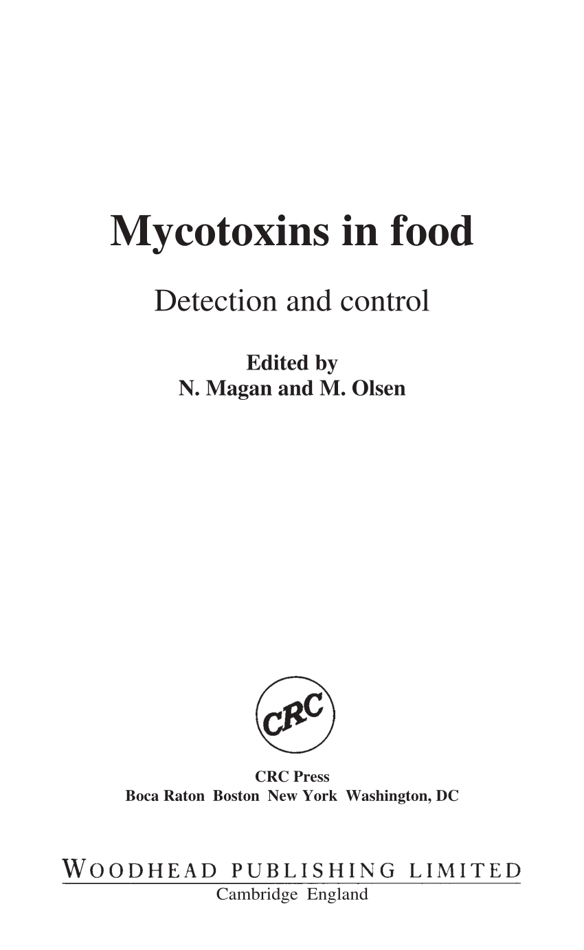 importance of mycotoxins in food industry