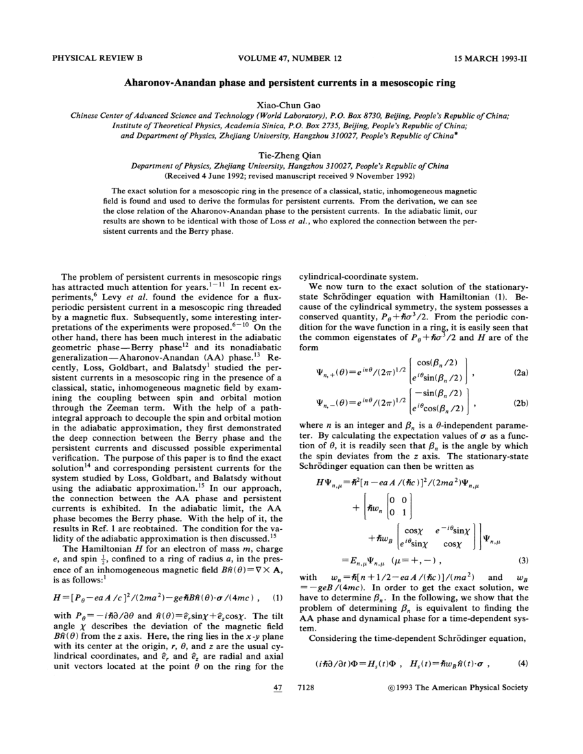 Pdf Time Evolution Operator And Geometric Phase For A System With A Su 1 1 Semiprodsum S H 4 Hamiltonian