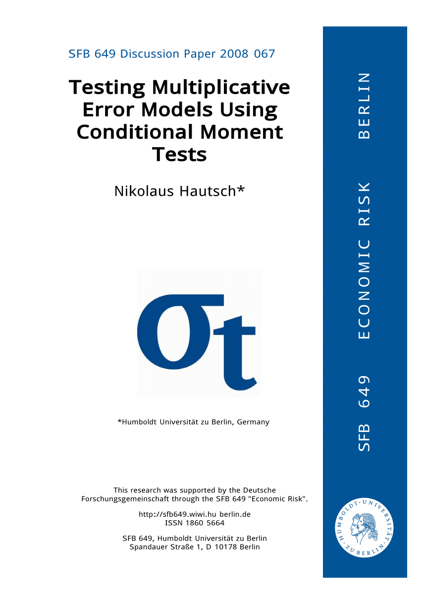 pdf-testing-multiplicative-error-models-using-conditional-moment-tests