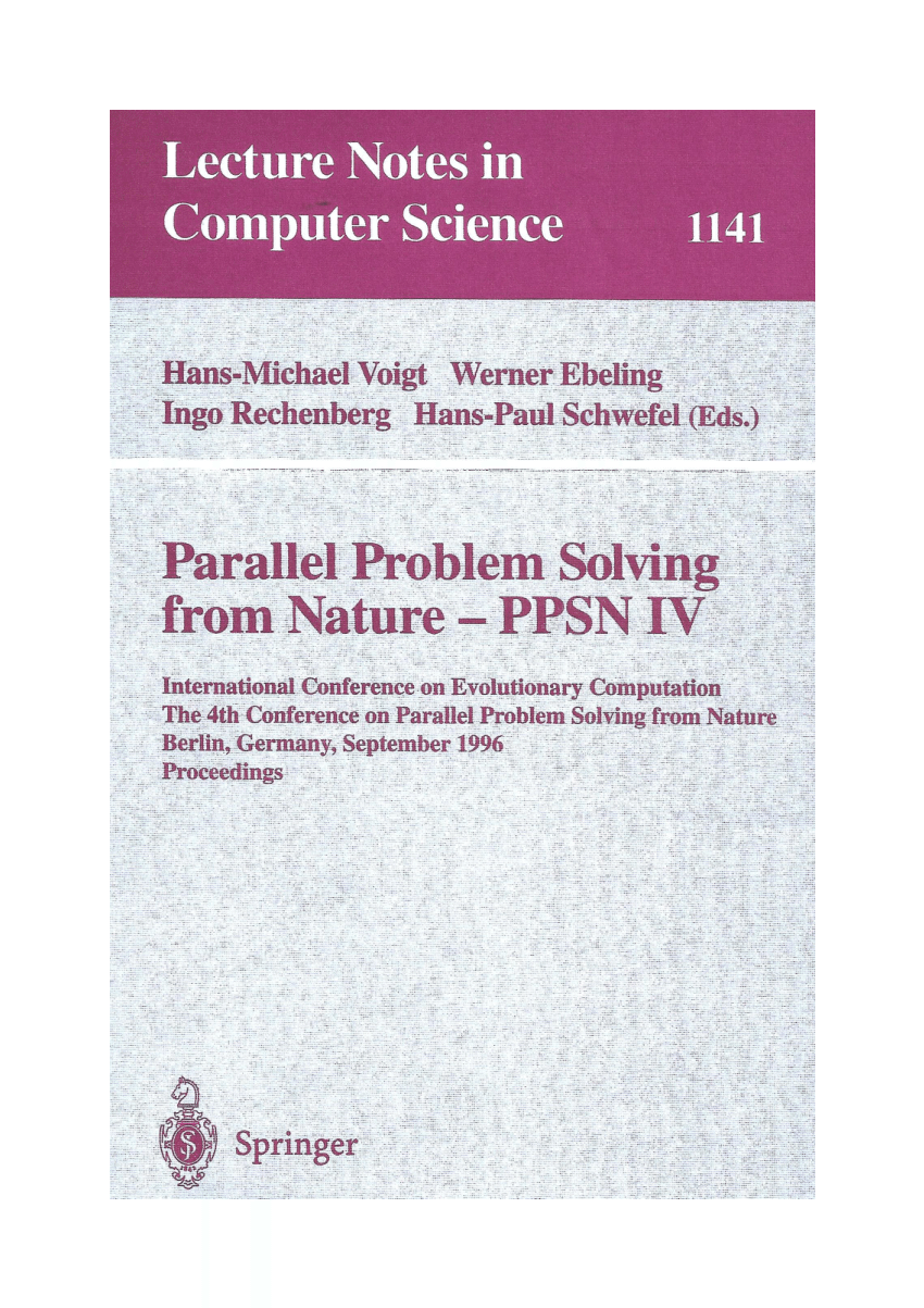 parallel problem solving from nature