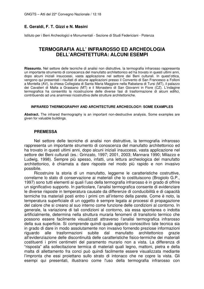 Termografia a infrarossi: caratteristiche e funzioni