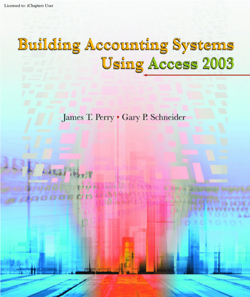 Pdf Building Accounting Systems Using Access 2010