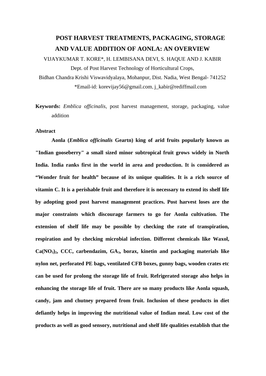 pdf-post-harvest-treatments-packaging-storage-and-value-addition-of-aonla-an-overview