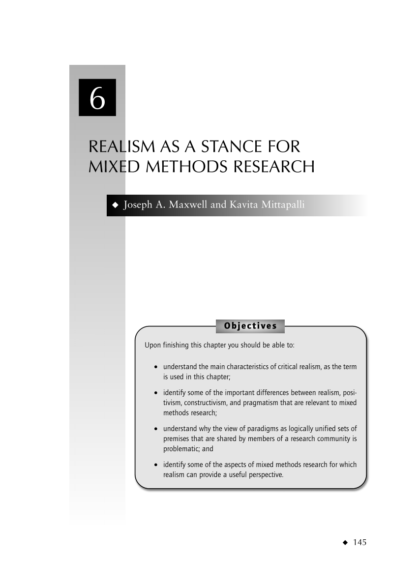 realist approach qualitative research