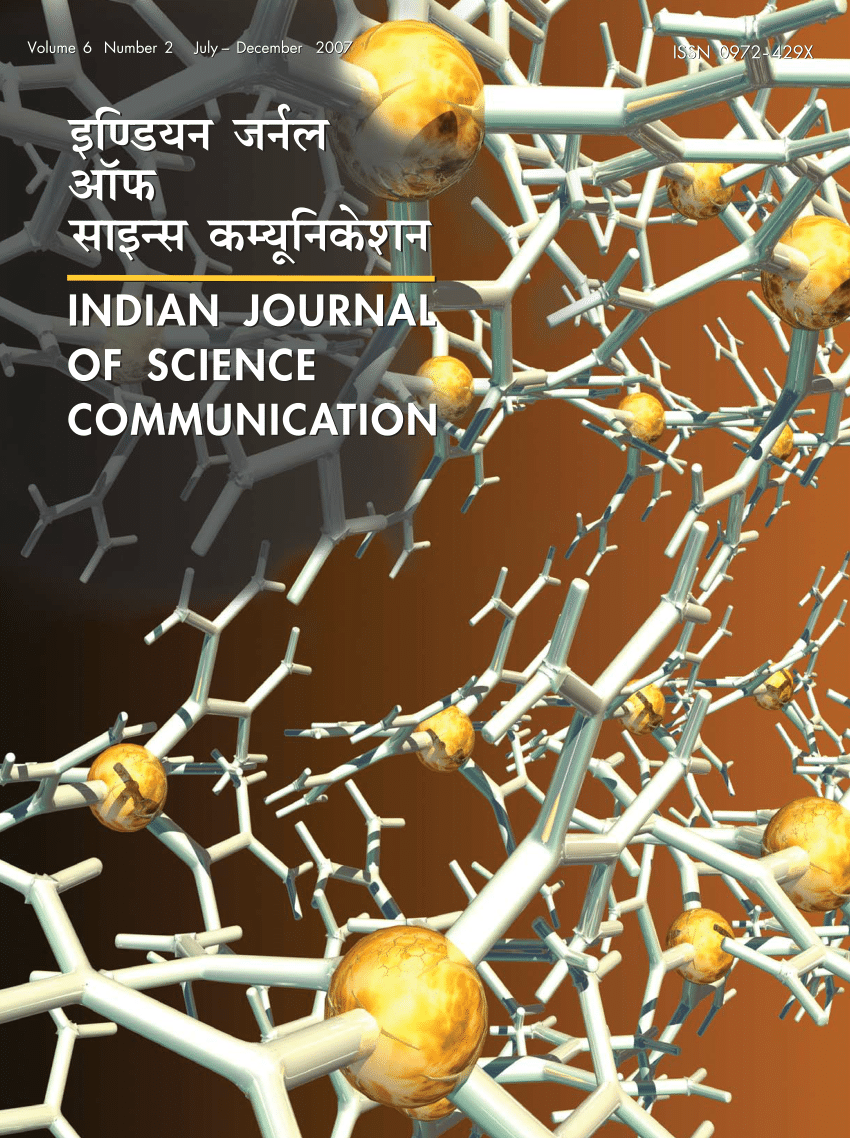 phd in science communication india