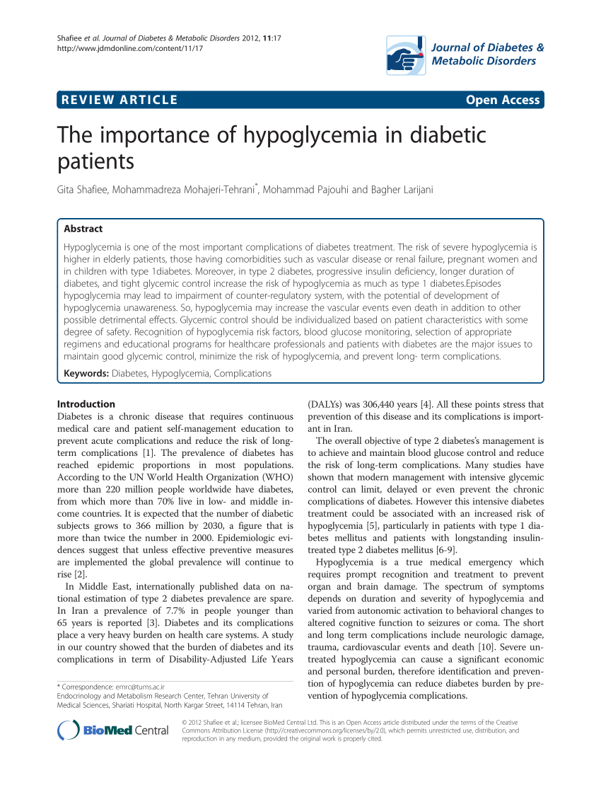 diabetes journal articles pdf)