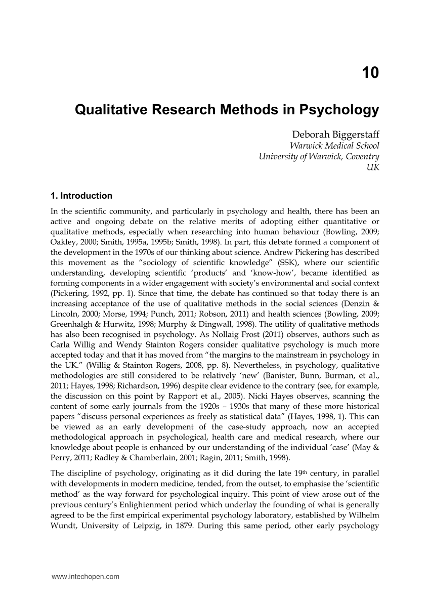 qualitative research questions examples psychology