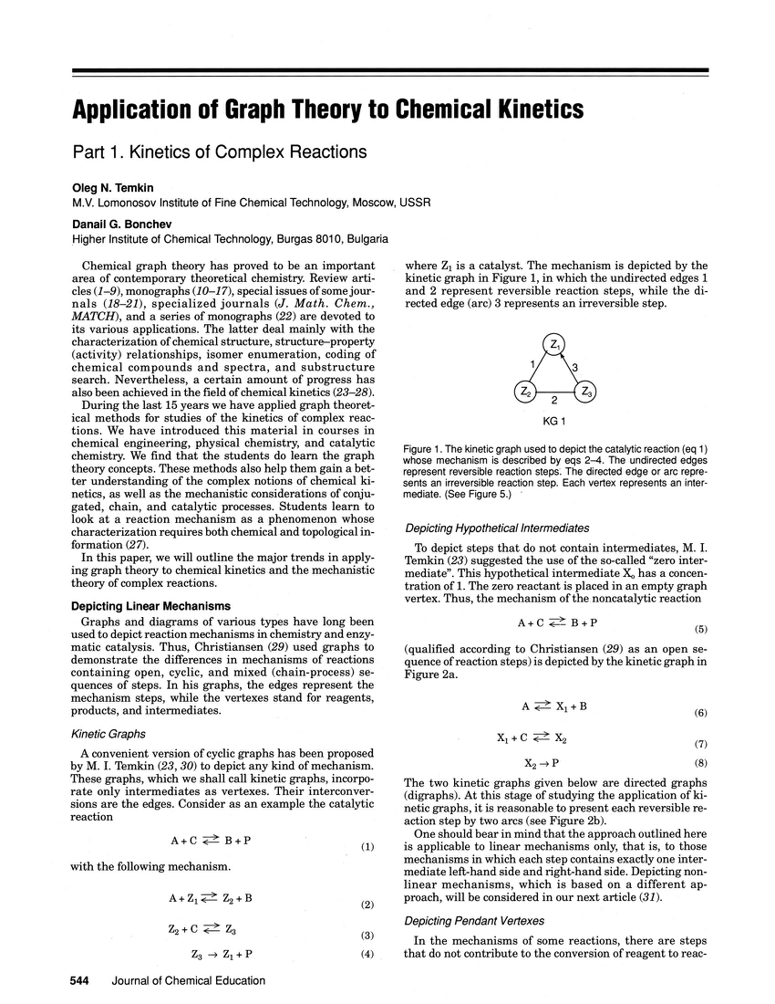 chemical education research articles