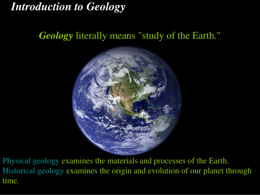 definition of geology essay