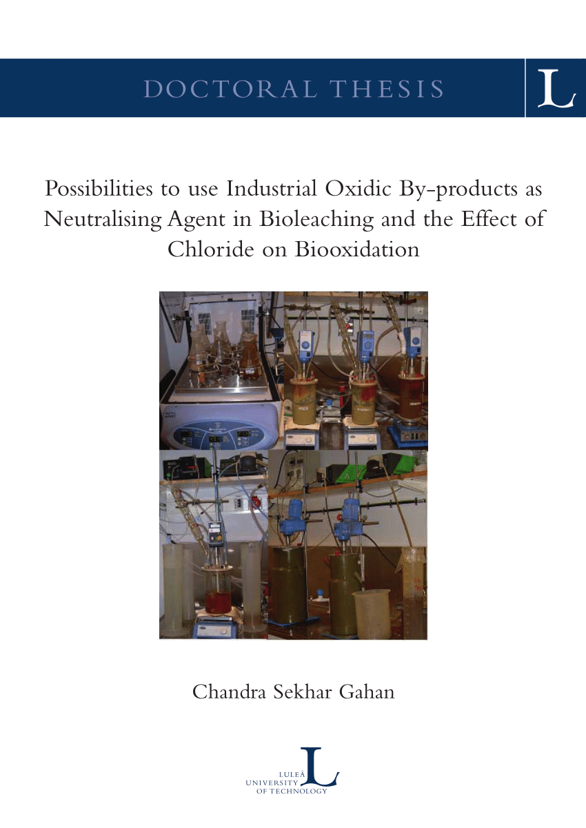PDF) Possibilities to use industrial oxidic by-products as ...