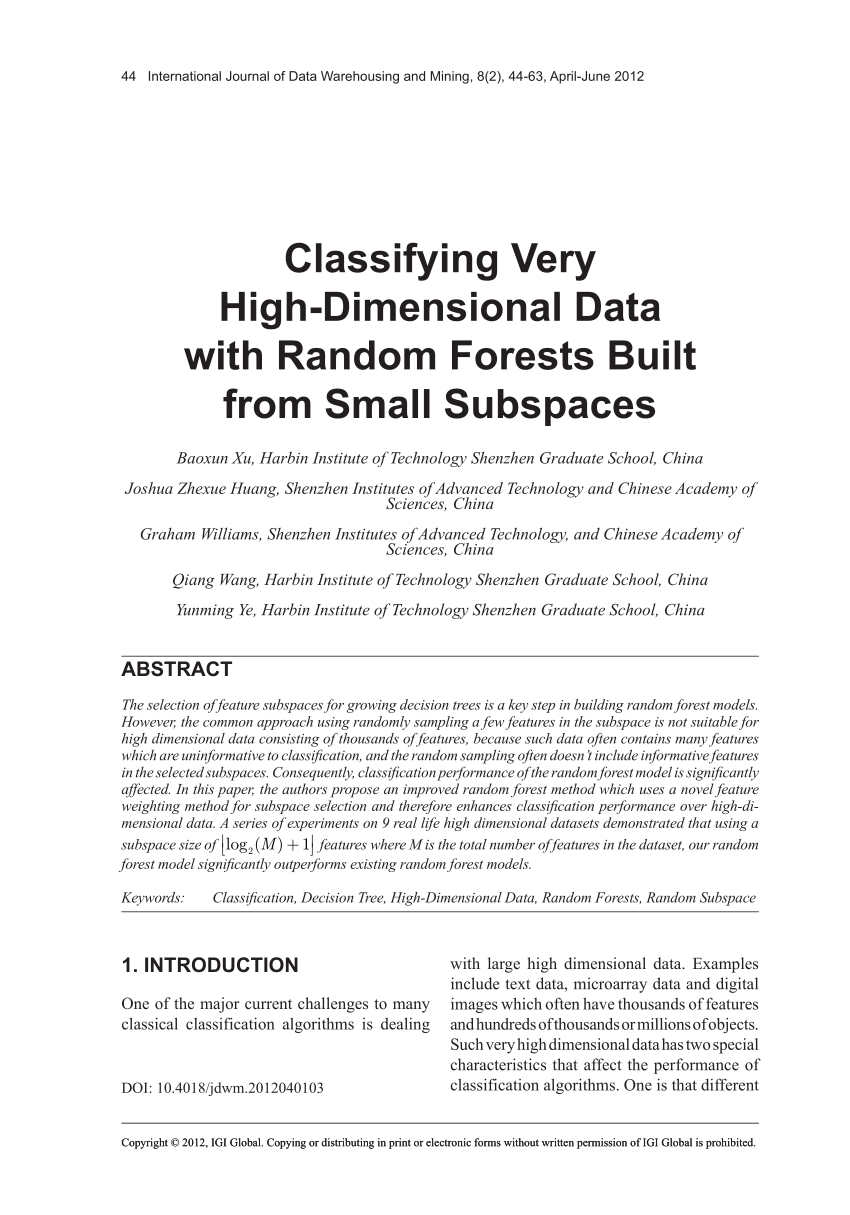Random Forests. Random forests is a powerful machine…, by Dr. Roi Yehoshua