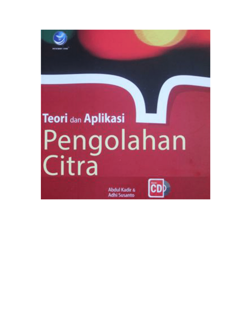 Pdf Teori Dan Aplikasi Pengolahan Citra