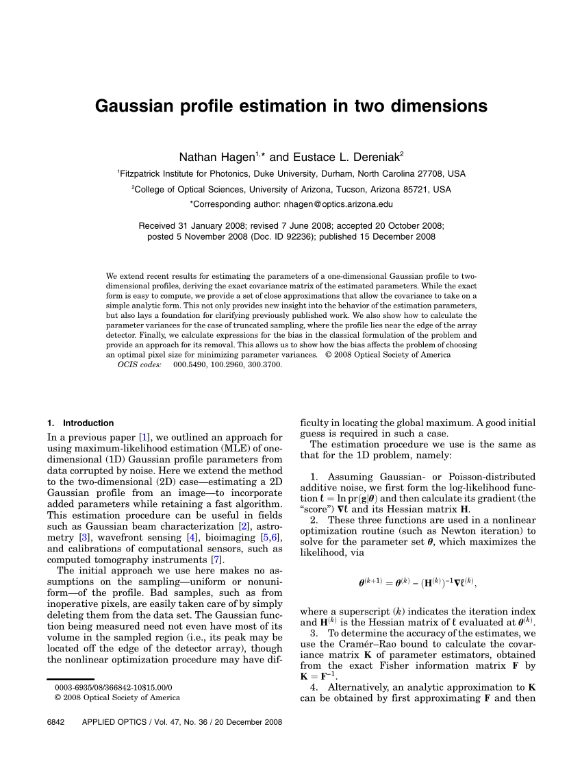 gaussian software duke