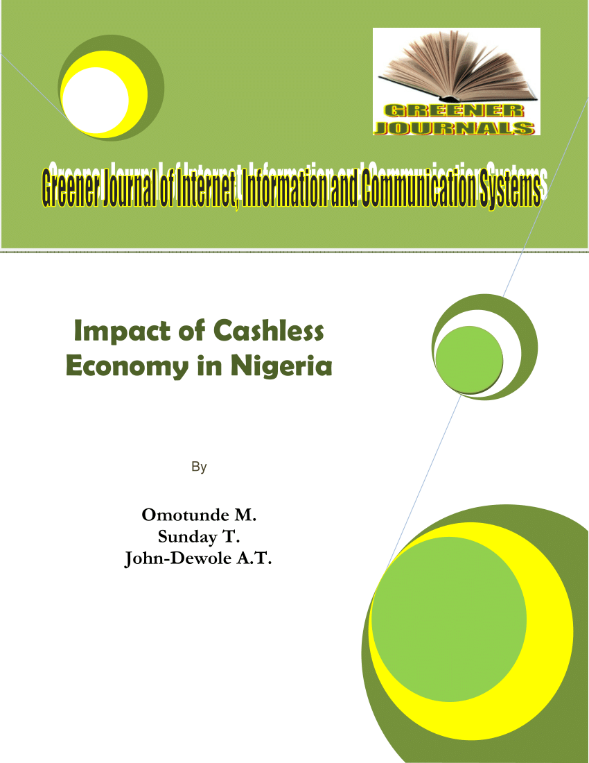 (PDF) Impact of Cashless Economy in Nigeria