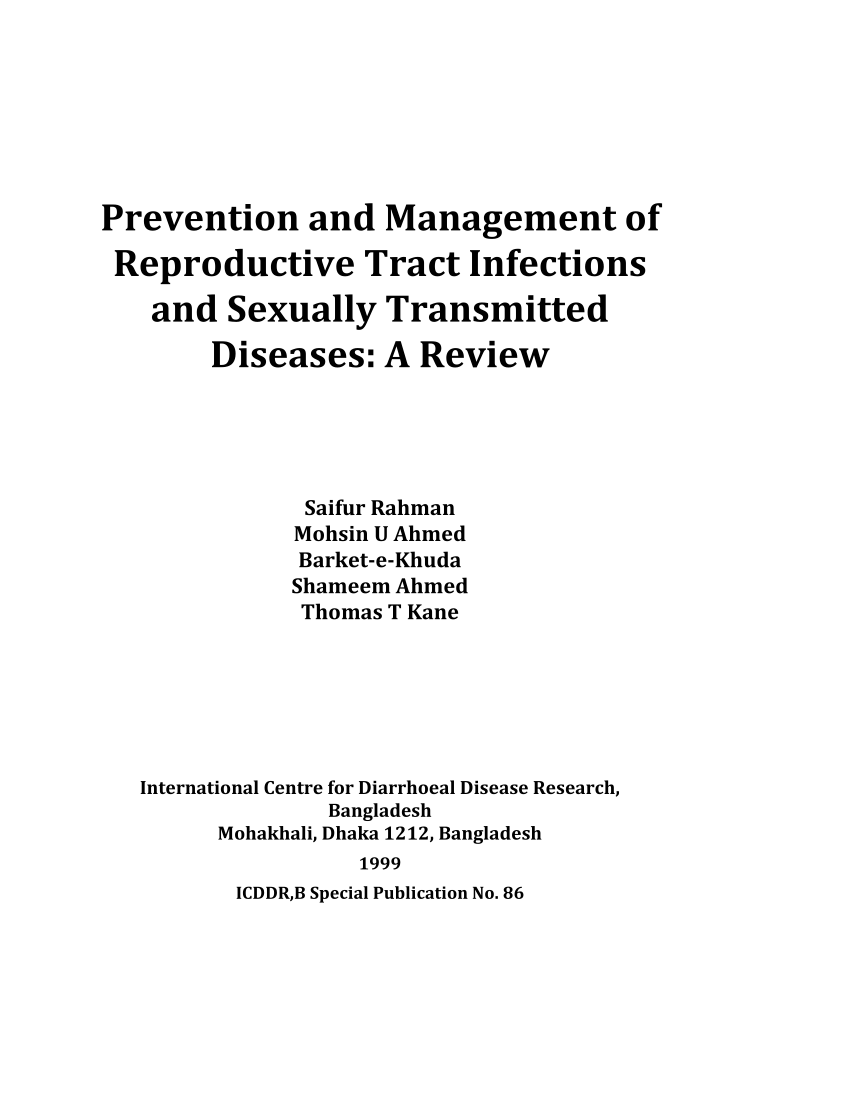 research proposal on sexually transmitted disease