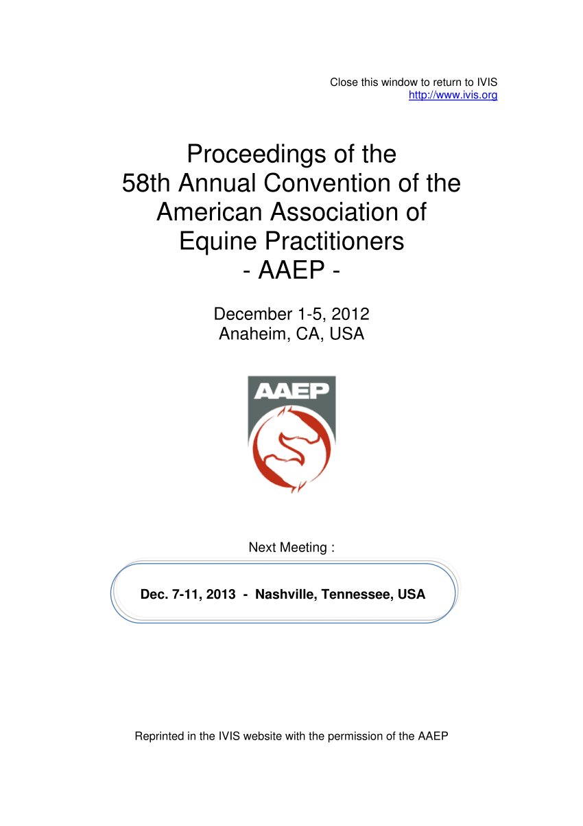 (PDF) Proceedings of the 58th Annual Convention of the American