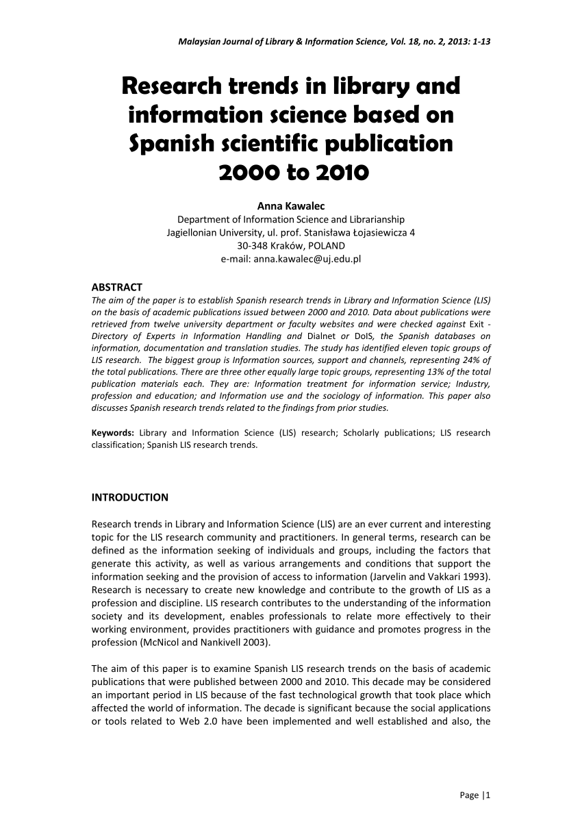 spanish research paper topics