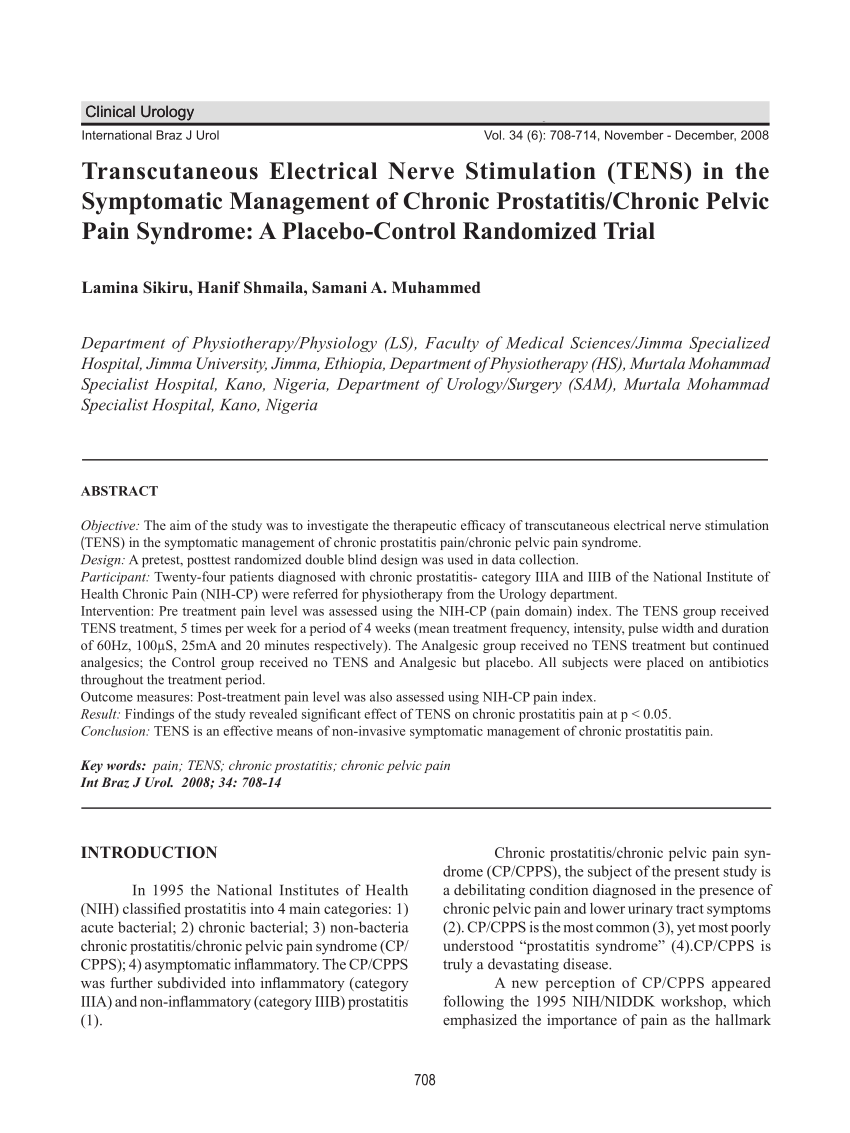 prostatitis ureterita után