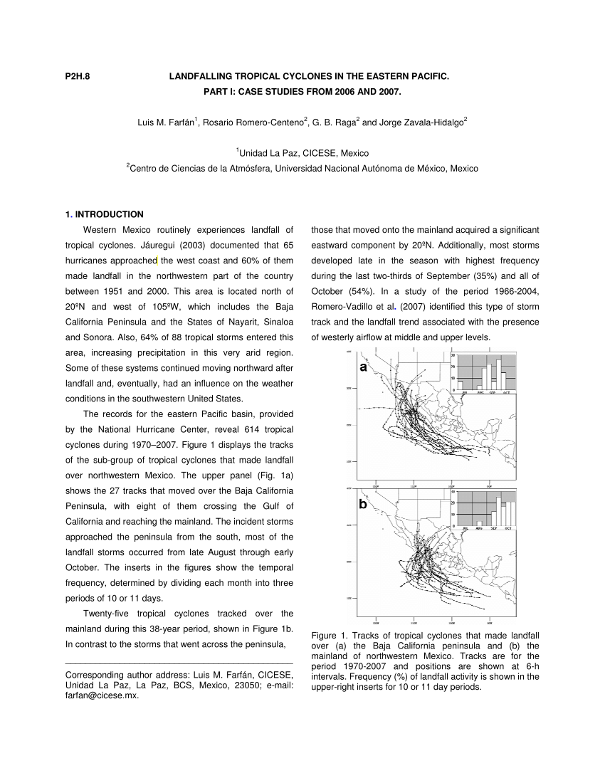 case study for tropical storm