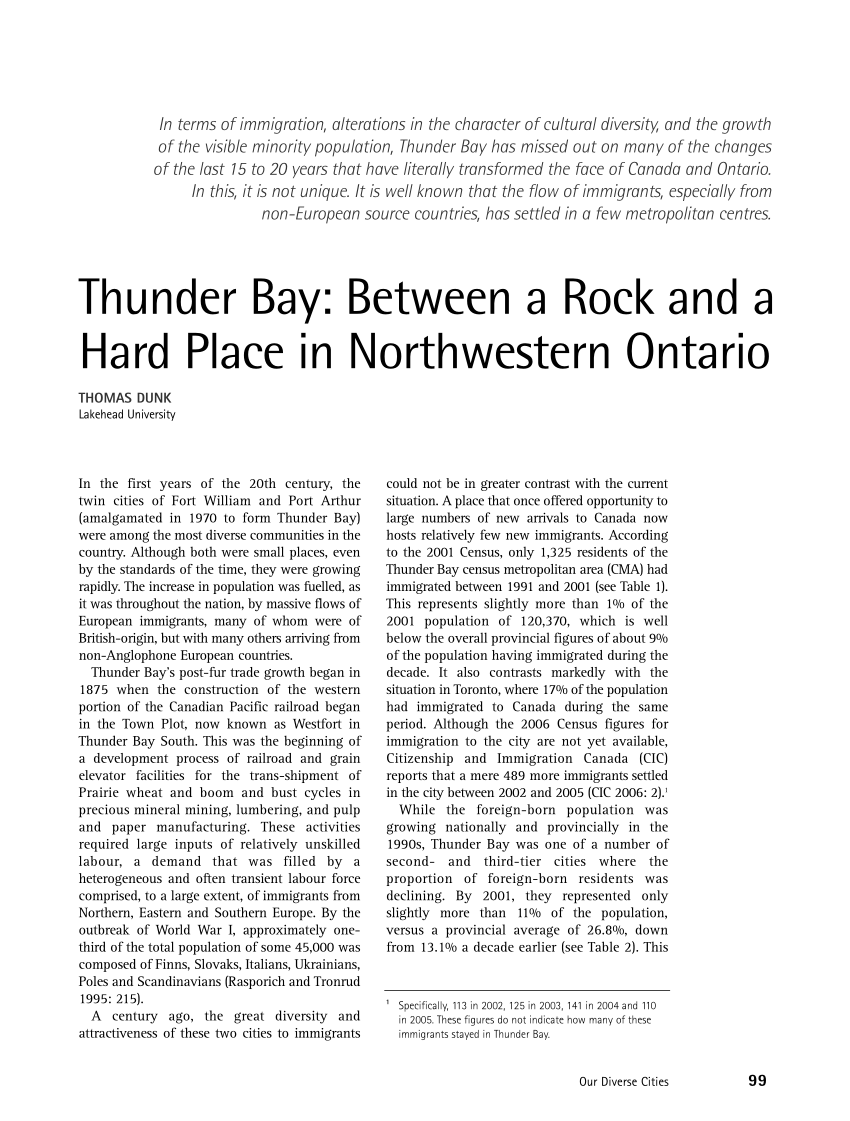 How Thunder Bay went from down and out to Canada's most exciting