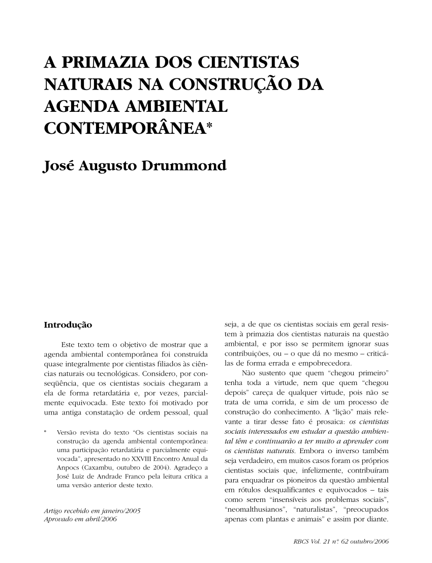 PDF) Réquiem para Dois Rios. Contributos para uma discussão acerca do  ativismo ambiental indígena e ecofeminista no Sul Global
