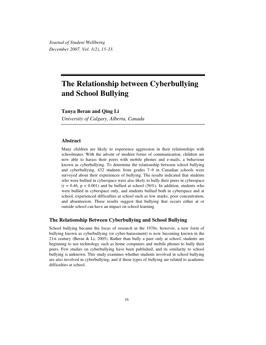 phd thesis on cyberbullying