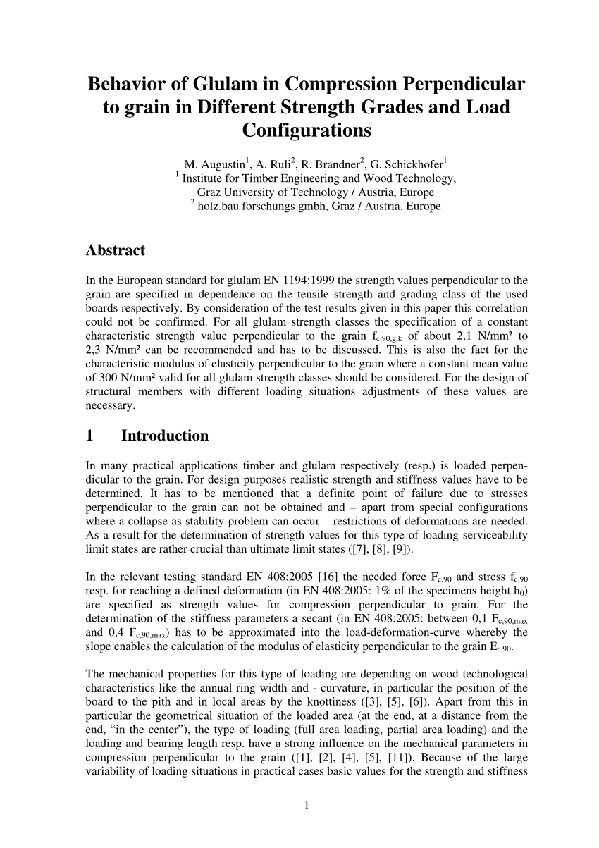 Full article: Moisture and short-term time-dependent behavior of Norway  spruce clear wood under compression perpendicular to the grain and rolling  shear