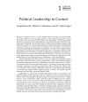 political leadership literature review