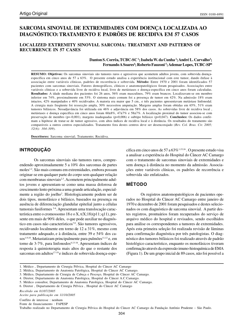 Ajuda ao Tratamento Cancer Pumao Sarcoma