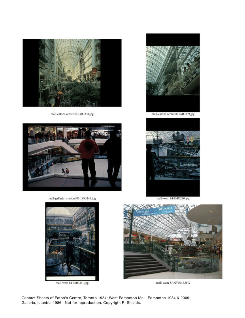 Pdf Social Spatialization And The Built Environment The West Edmonton Mall