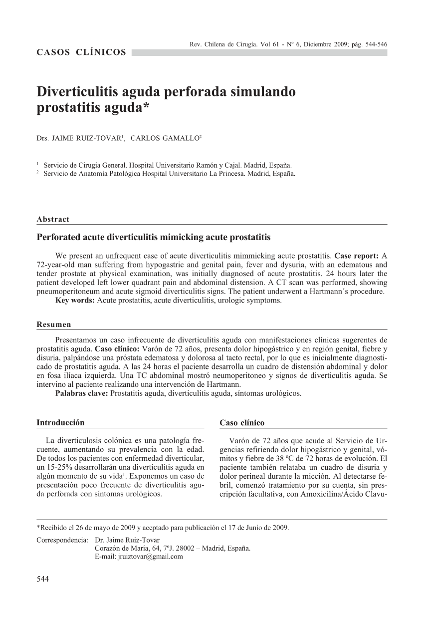 prostatitis aguda pdf 2022 prostatitis hogyan jön ki