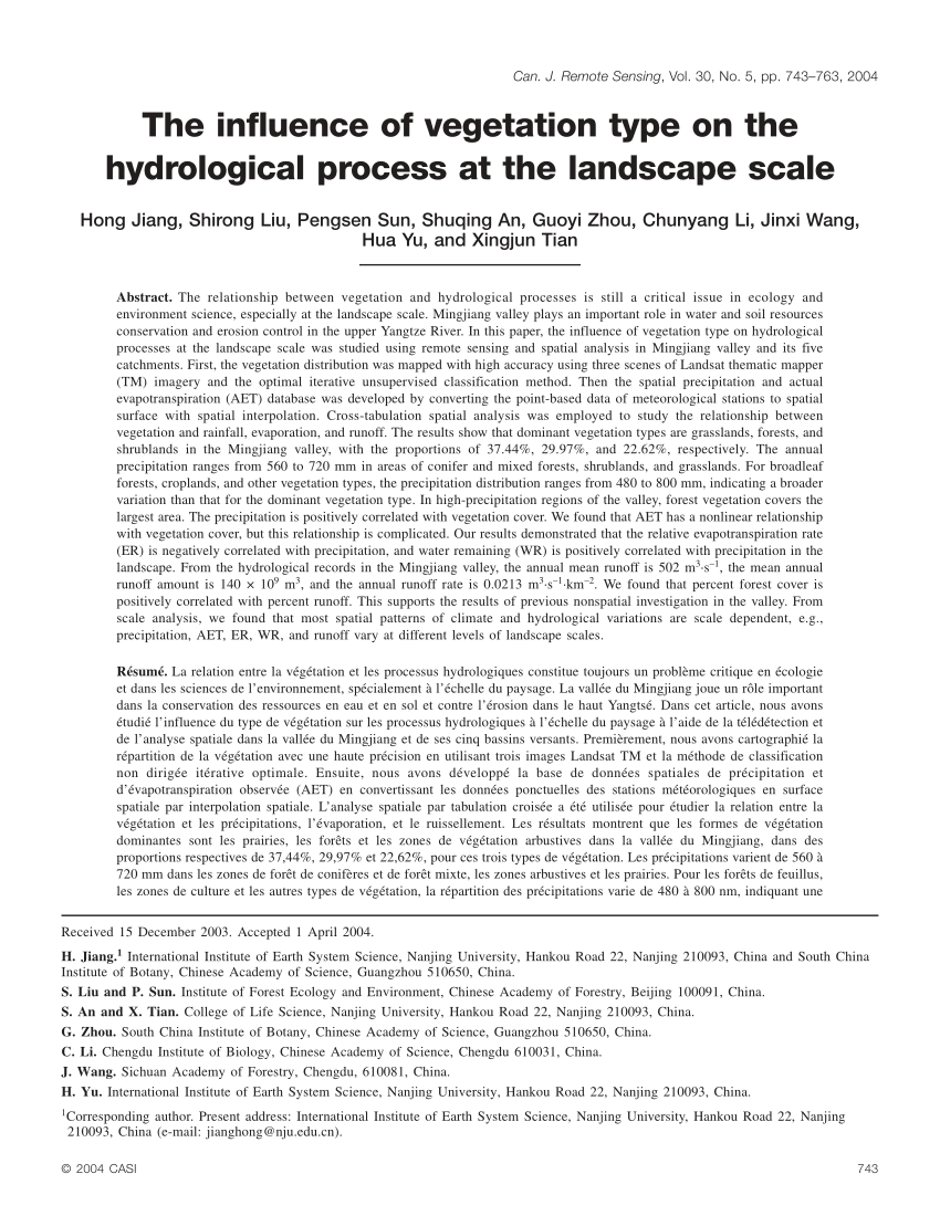 hensley et al. hydrological processes 2018