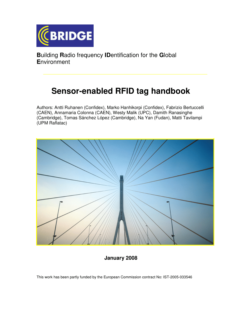 PDF) Sensor-enabled RFID tag handbook