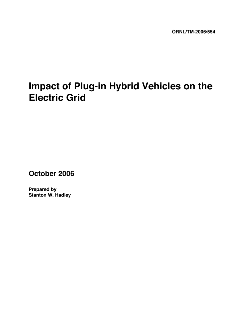 hybrid plug in vehicles